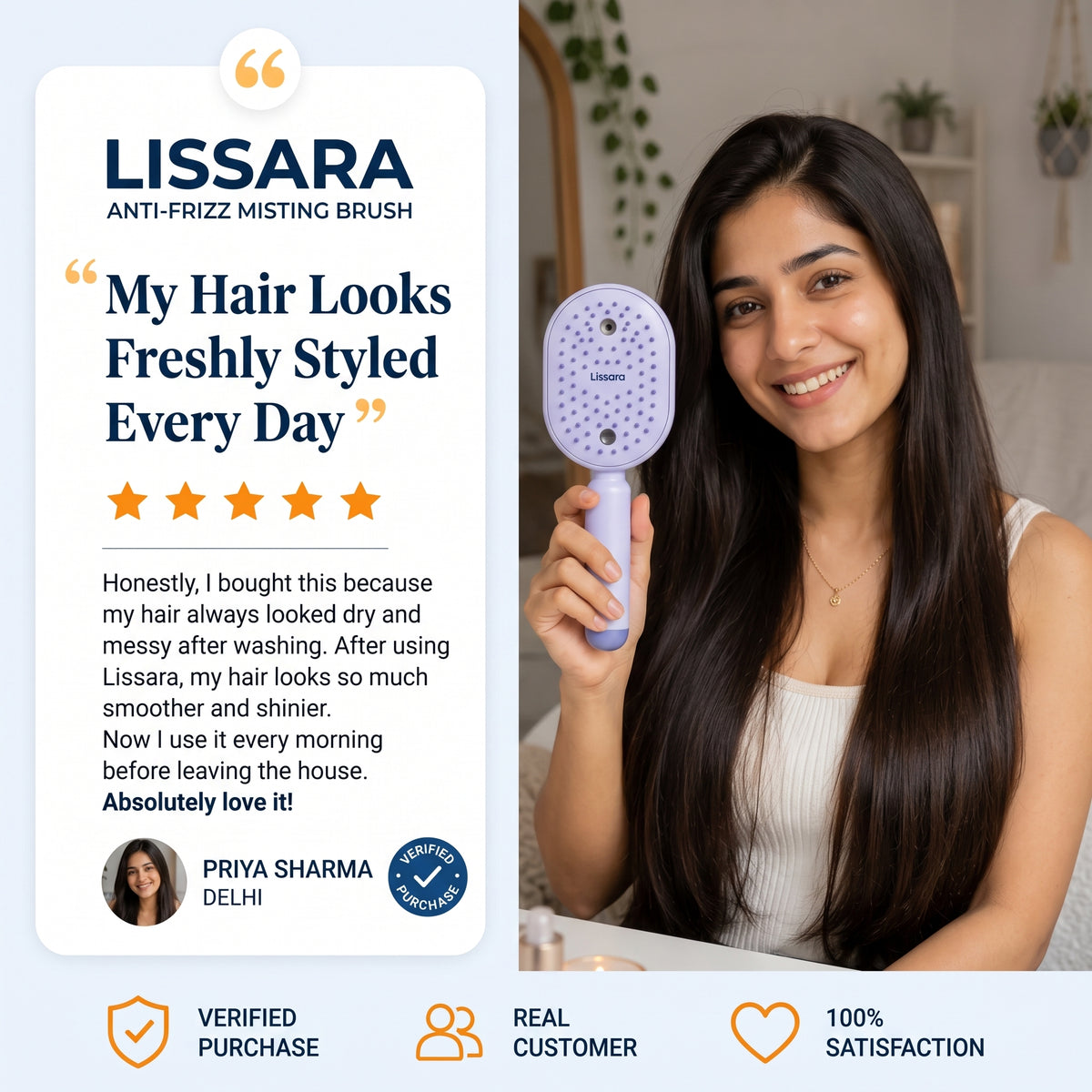 Restore Your Hair's Natural Softness & Shine – Gentle on Every Strand